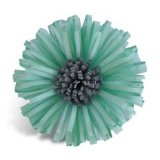 3d medium loopy rolled flower