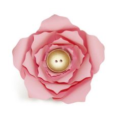 3d large flower w petals