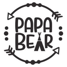 papa bear logo
