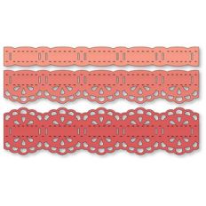 lace eyelet panels