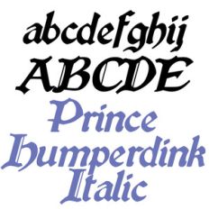 pn prince humperdink italic