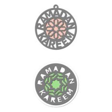 ramadan ornament topper tag