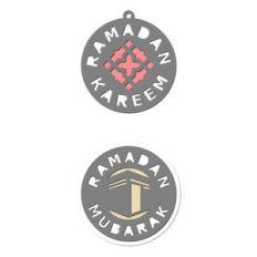ramadan ornament topper tag