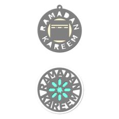 ramadan ornament topper tag
