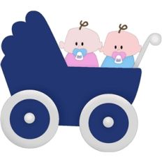 twins in pram