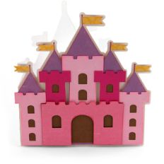 castle shaped card