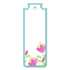 watercolor long tag