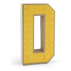 3d alphabet letter d