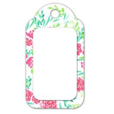watercolor rectangle tag