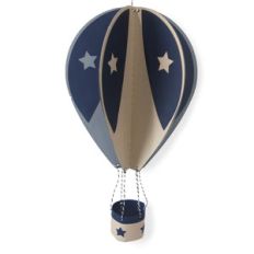 3d hot air balloon star medium