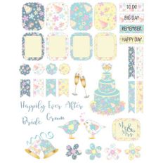 wedding and flowers planner stickers
