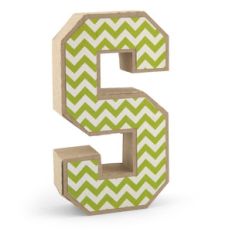 3d alphabet letter s