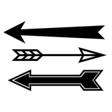 three arrows