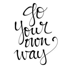 go your own way