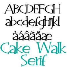 pn cake walk serif