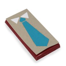 tie candy bar topper