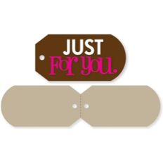 just for you tag card