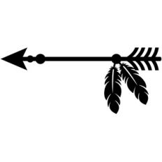 arrow and feathers