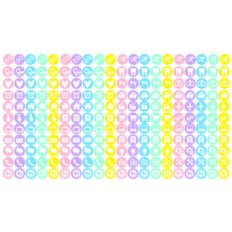 mini pastel icons