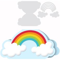 card rainbow