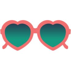 heart sunglasses