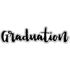 graduation title - hats off!