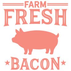 farm fresh bacon