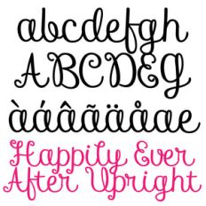 snf happily ever after upright bold