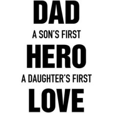 dad son hero daughter love