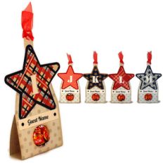 stars ijklm candy place cards
