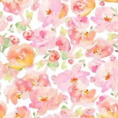 tropical flower pattern