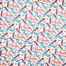 flying fireworks paper