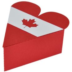 canada day heart box