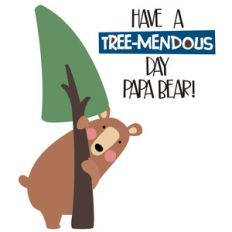 papa bear tree-mendous