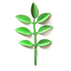 3d large leaf stem