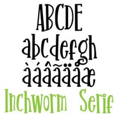 pn inchworm serif