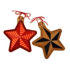 star ornament facets