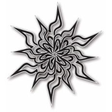 musical mandala - quarter rest note
