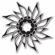 musical mandala - eighth note