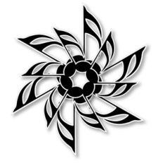 musical mandala - sixteenth note