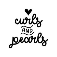 curls and pearls