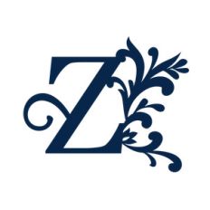 big flourish monogram - z