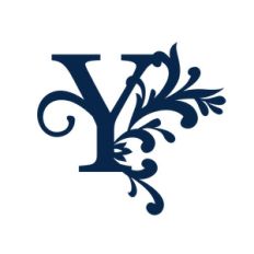 big flourish monogram - y