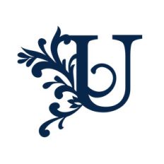 big flourish monogram - u