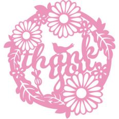 floral thank you