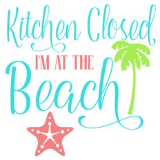 kitchen closed at beach