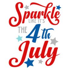 sparkle like 4th of july