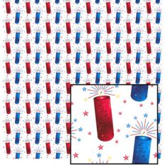 4th of july red and blue pattern