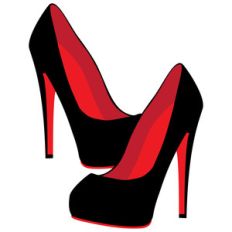 high heel shoes