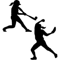 softball players